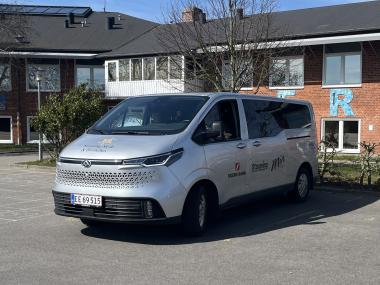 Billede af støtteforeningens bus